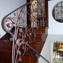 La barrière d'escalier intérieur BEI 48